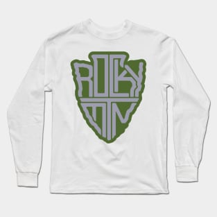 Rocky Mountain National Park name arrowhead Long Sleeve T-Shirt